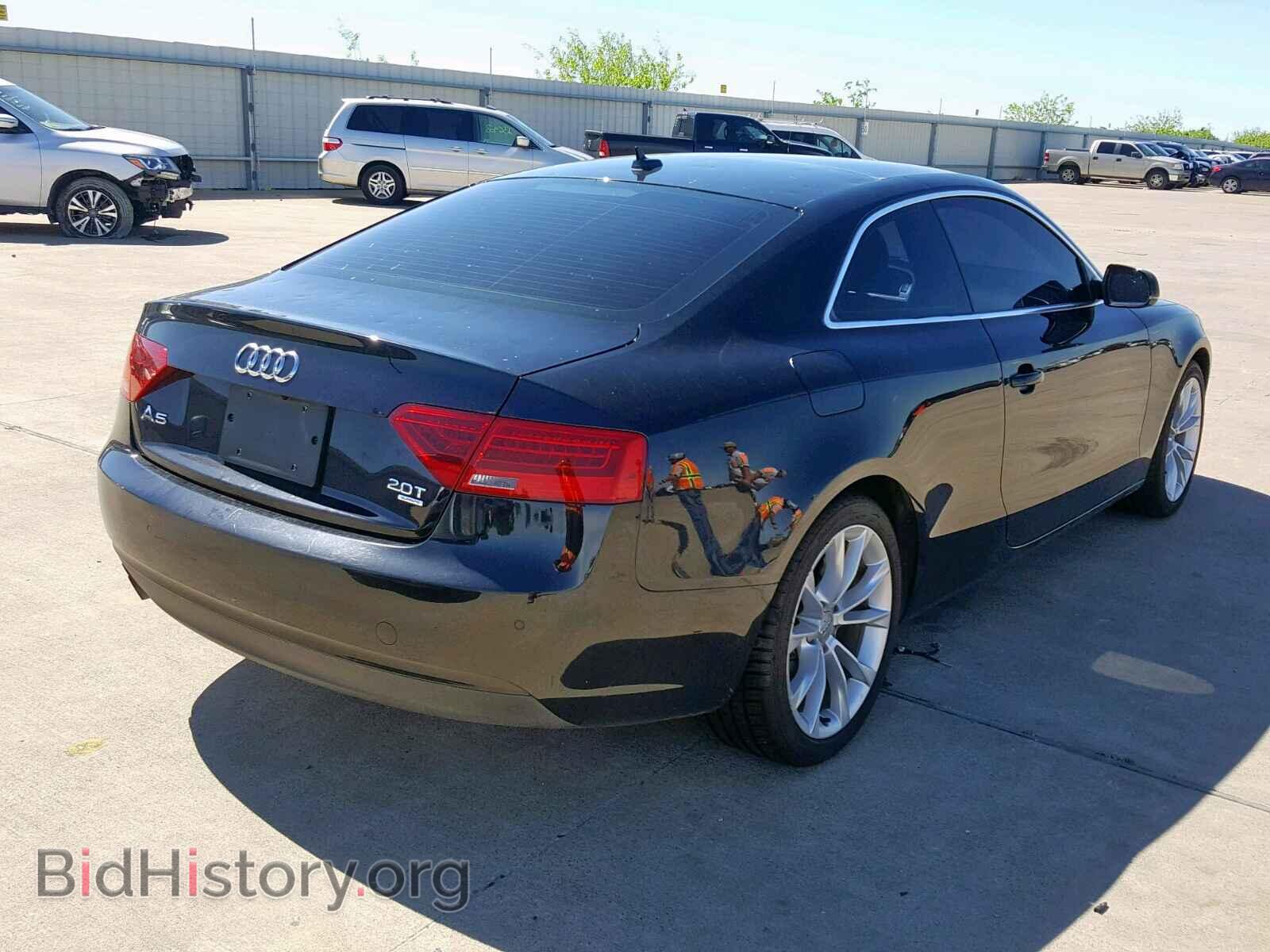 2013 AUDI A5 PREMIUM - VIN: WAULFAFR5DA080447 - Фото 4