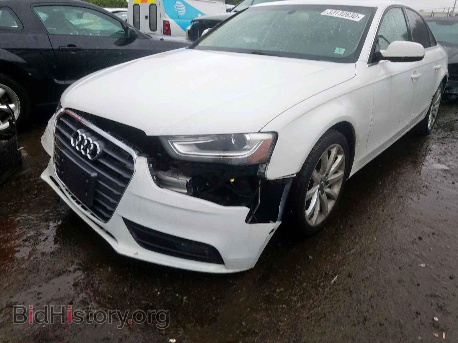 2013 AUDI A4 - VIN: WAUEFAFL7DN038844 - Фото 2