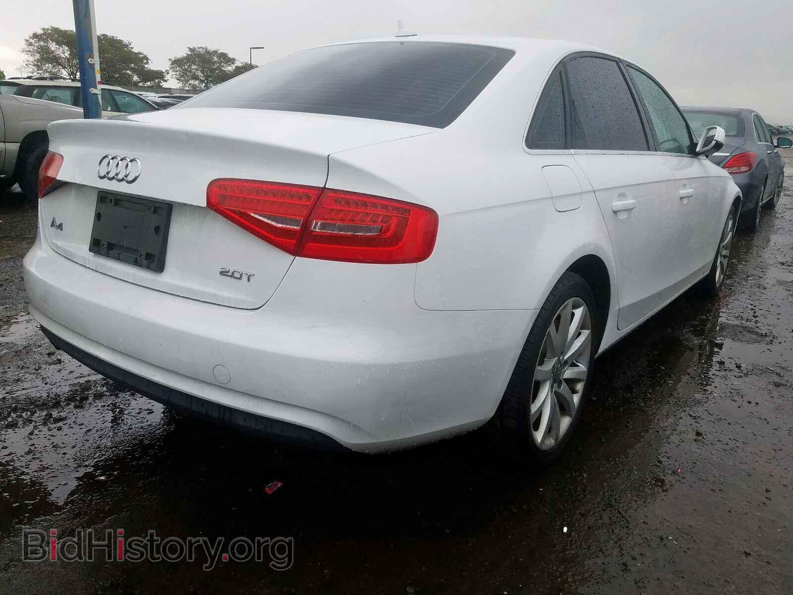 2013 AUDI A4 - VIN: WAUEFAFL7DN038844 - Фото 4