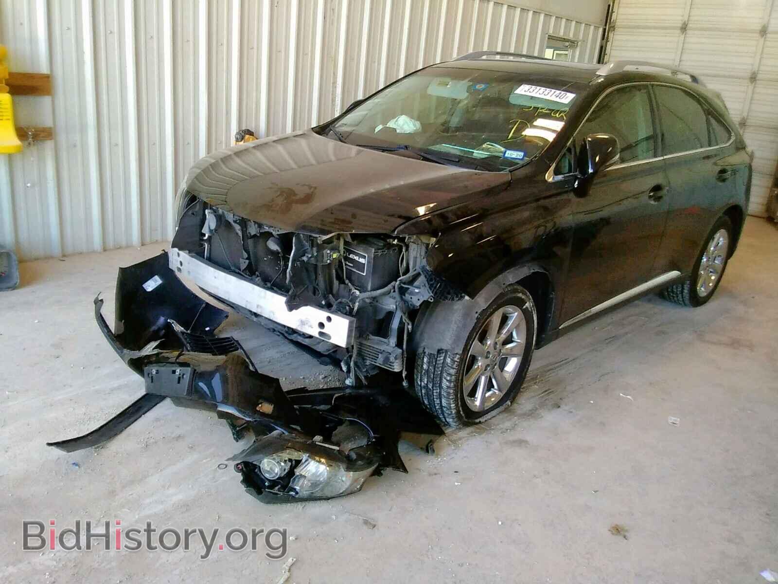 2012 LEXUS RX350 - VIN: 2T2ZK1BA7CC066595 - Фото 2