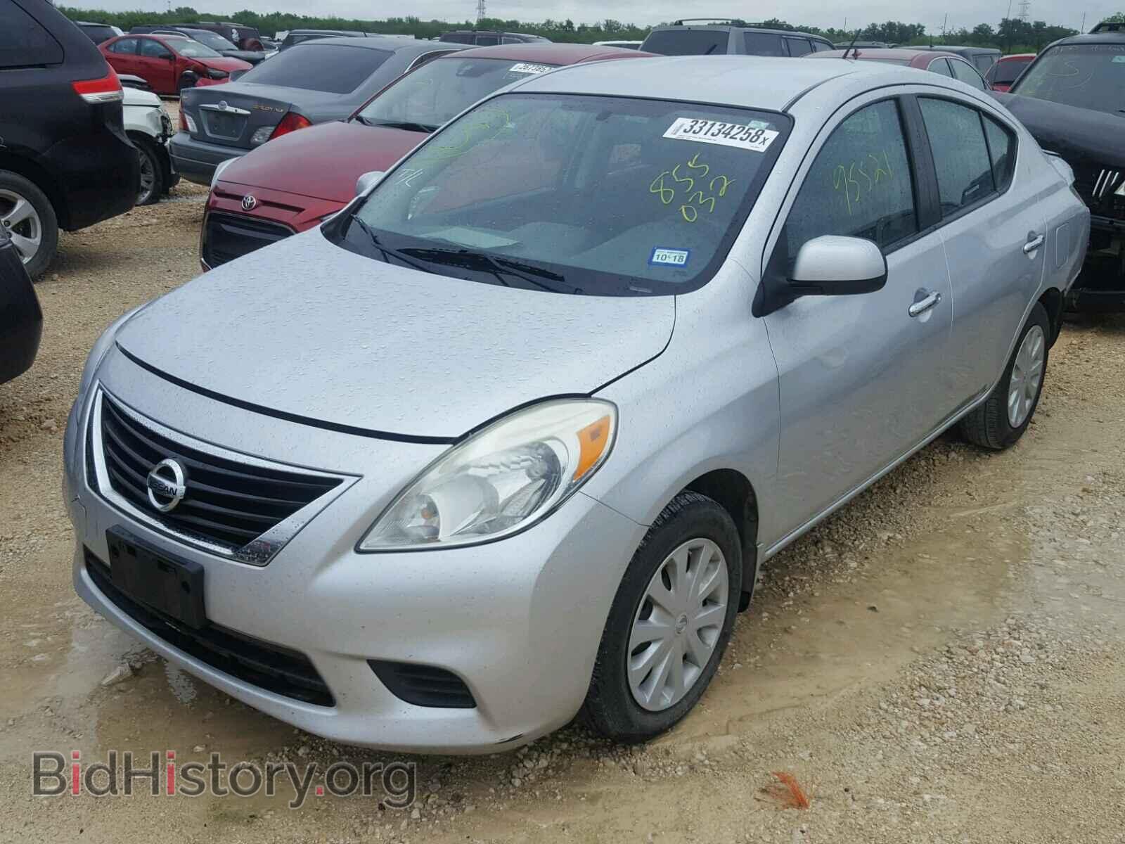2012 NISSAN VERSA - VIN: 3N1CN7AP5CL855032 - Photo 2
