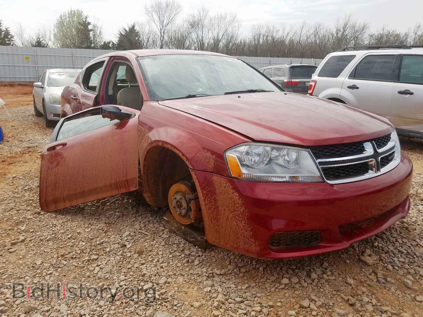 Фотография 1C3CDZAB4EN182368 - DODGE AVENGER 2014
