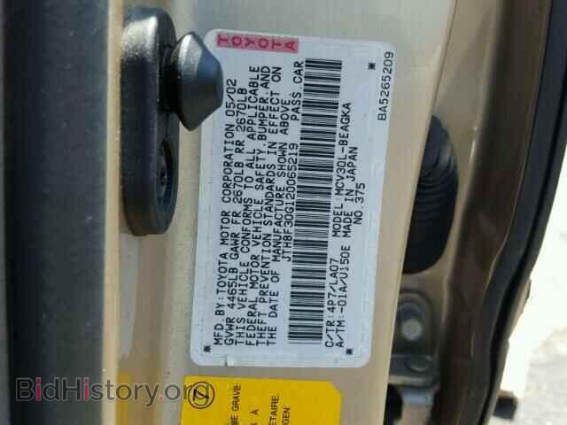 2002 LEXUS ES300 - VIN: JTHBF30G120065219 - Photo 10