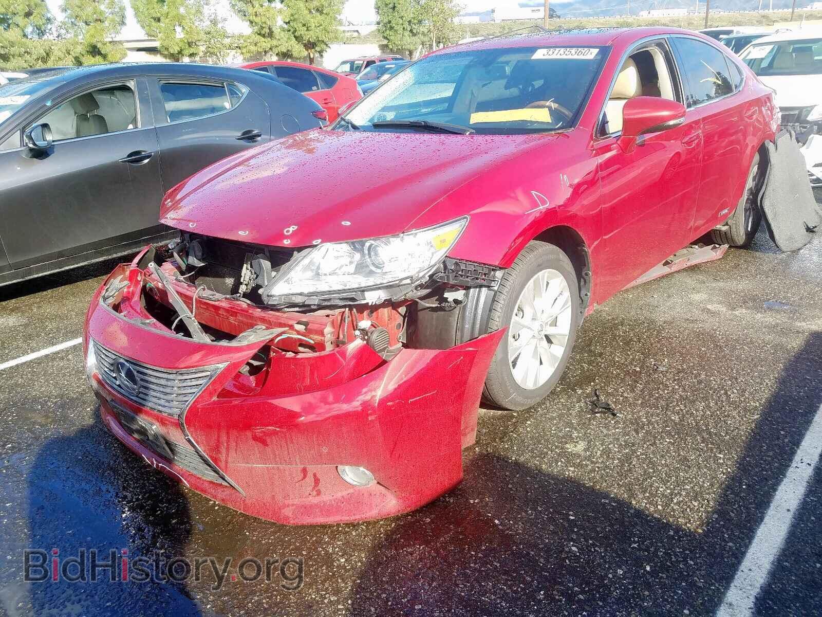 2014 LEXUS ES300 - VIN: JTHBW1GG0E2047345 - Фото 2