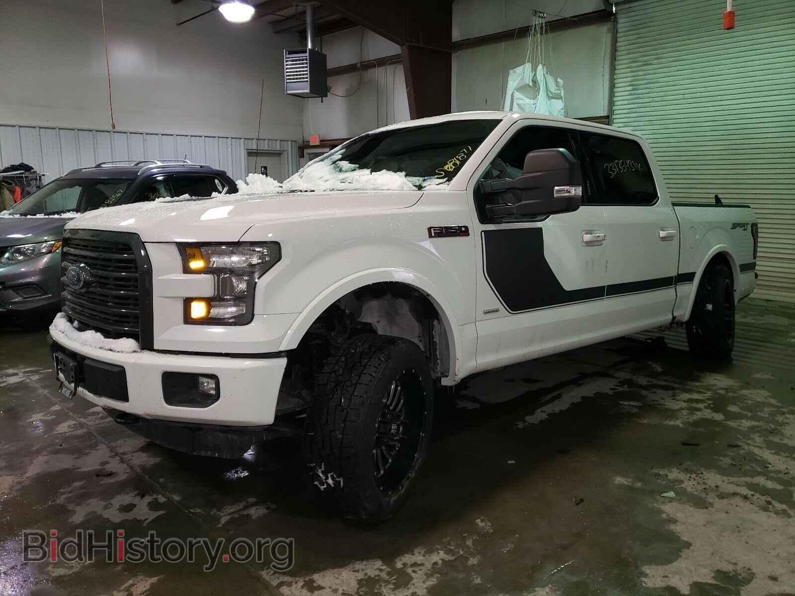 2016 FORD F150 - VIN: 1FTEW1EP9GFC76104 - Фото 2