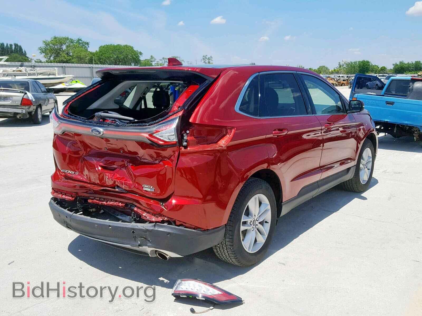 2017 FORD EDGE SEL - VIN: 2FMPK4J96HBC42245 - Photo 4