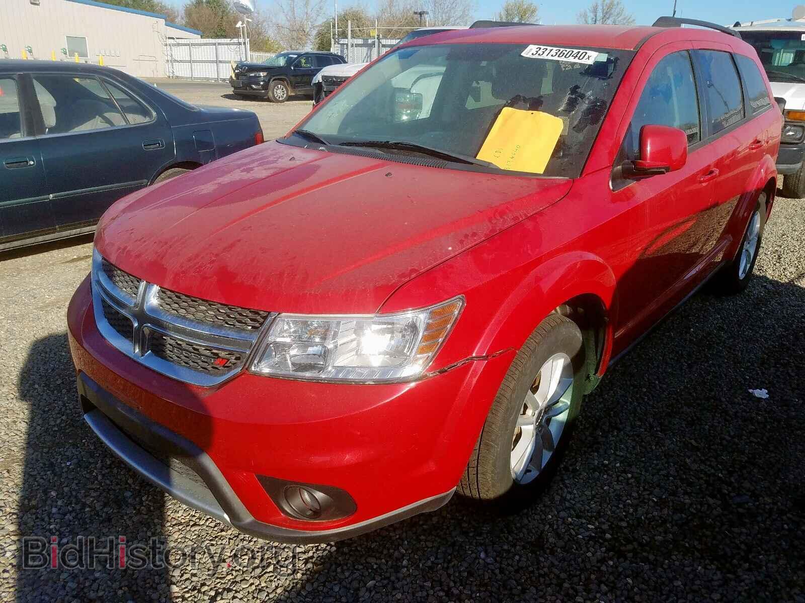 2014 DODGE JOURNEY - VIN: 3C4PDDBG2ET224837 - Фото 2
