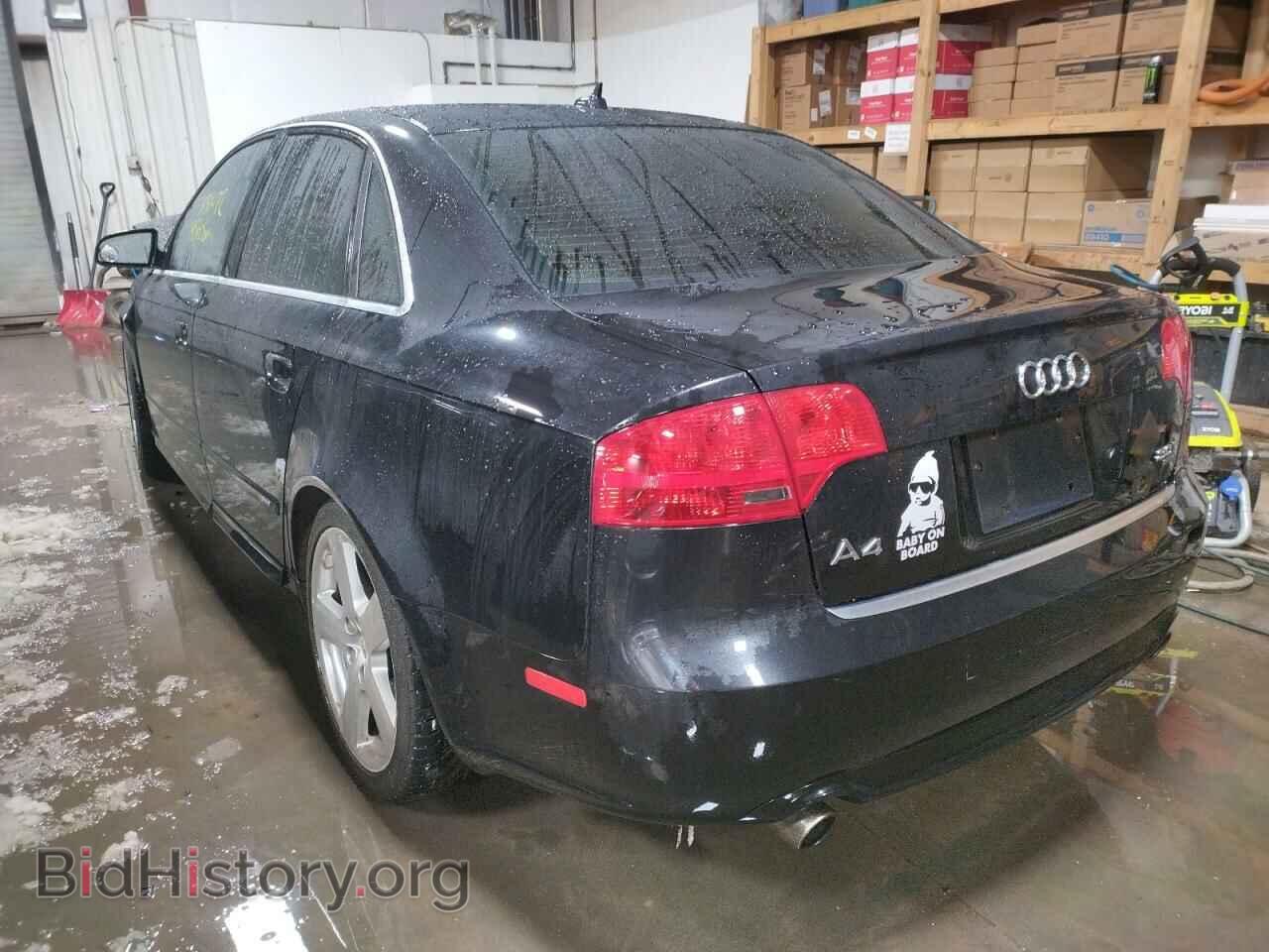 2007 AUDI A4 - VIN: WAUEF98E47A113749 - Фото 3