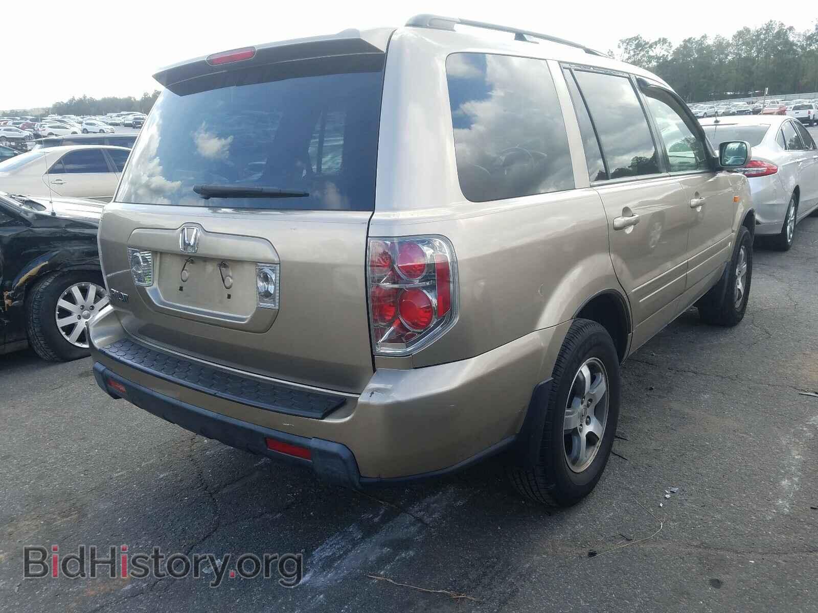 2007 HONDA PILOT - VIN: 5FNYF28647B005610 - Фото 4