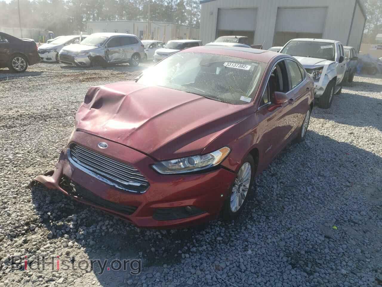 2013 FORD FUSION - VIN: 3FA6P0LU3DR229918 - Фото 2