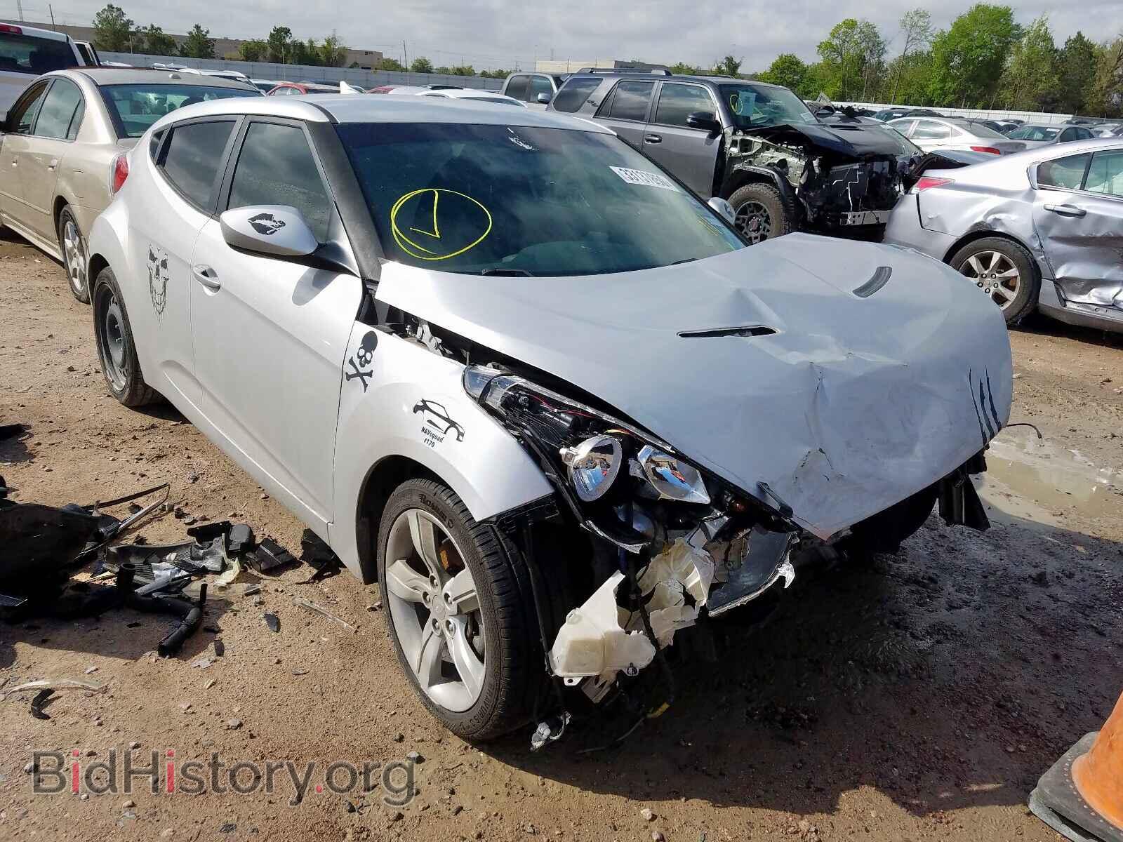 Photo KMHTC6AD9EU203473 - HYUNDAI VELOSTER 2014