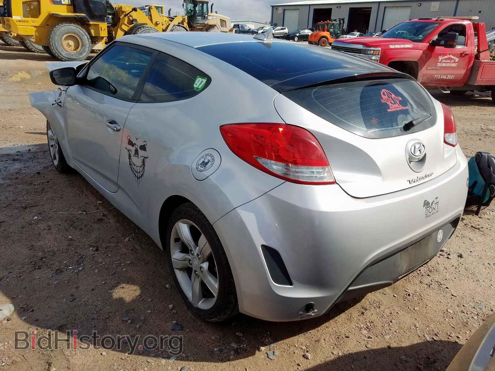 2014 HYUNDAI VELOSTER - VIN: KMHTC6AD9EU203473 - Photo 3
