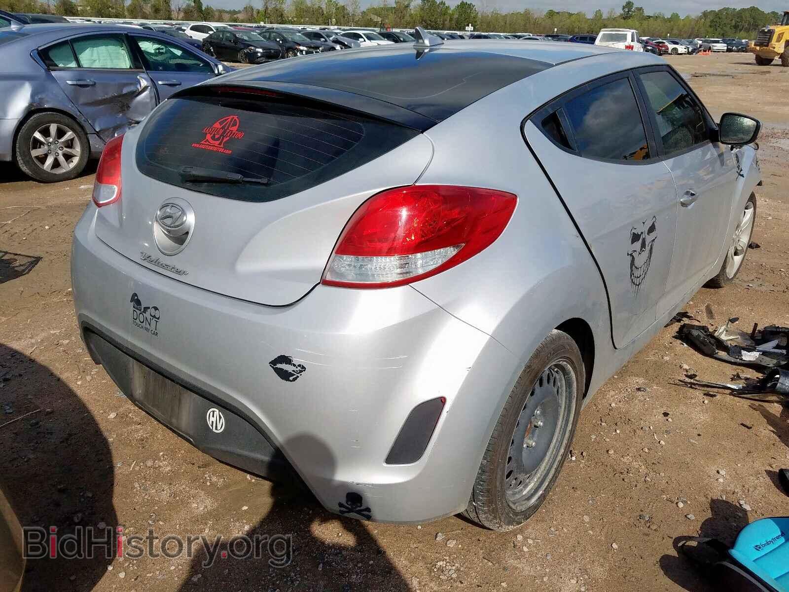 2014 HYUNDAI VELOSTER - VIN: KMHTC6AD9EU203473 - Photo 4