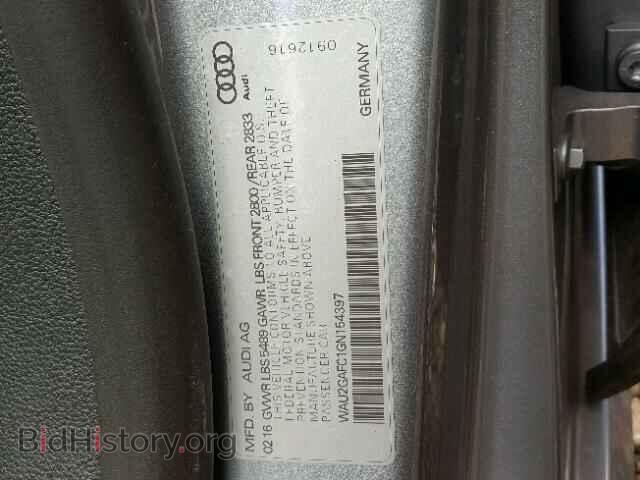 2016 AUDI A7 - VIN: WAU2GAFC1GN154397 - Фото 10