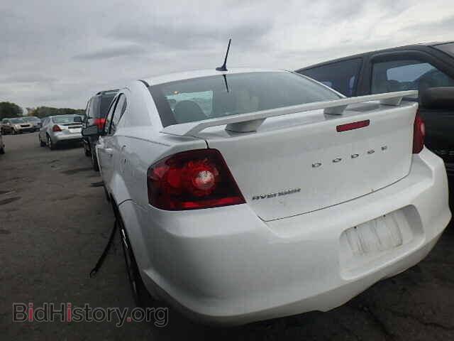 2013 DODGE AVENGER - VIN: 1C3CDZAGXDN548277 - Фото 3