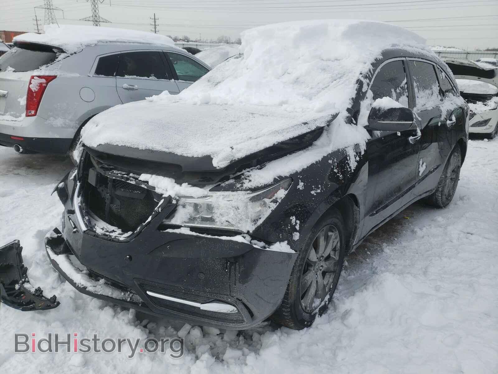 2014 ACURA MDX - VIN: 5FRYD4H80EB017073 - Фото 2