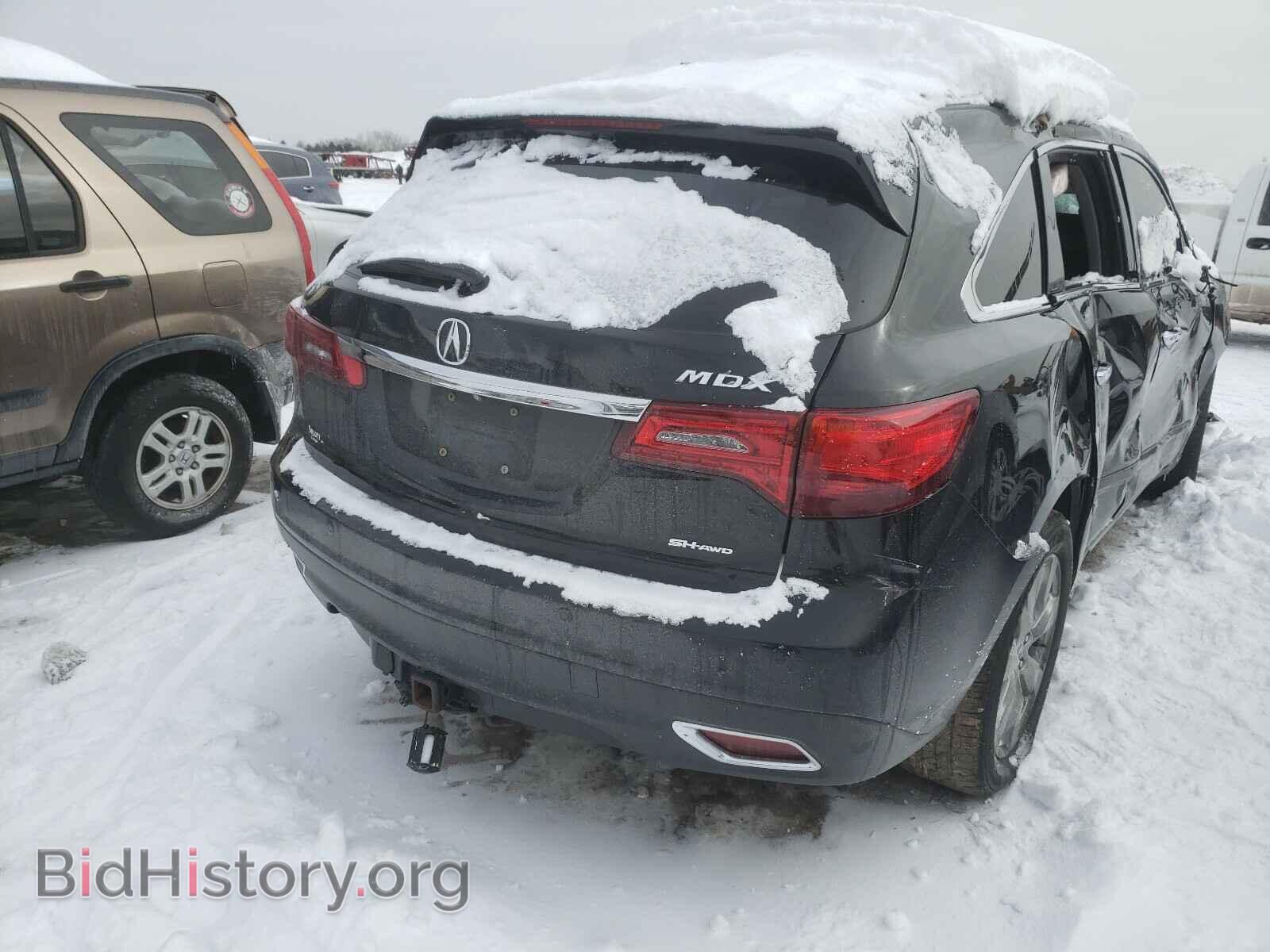 2014 ACURA MDX - VIN: 5FRYD4H80EB017073 - Фото 4