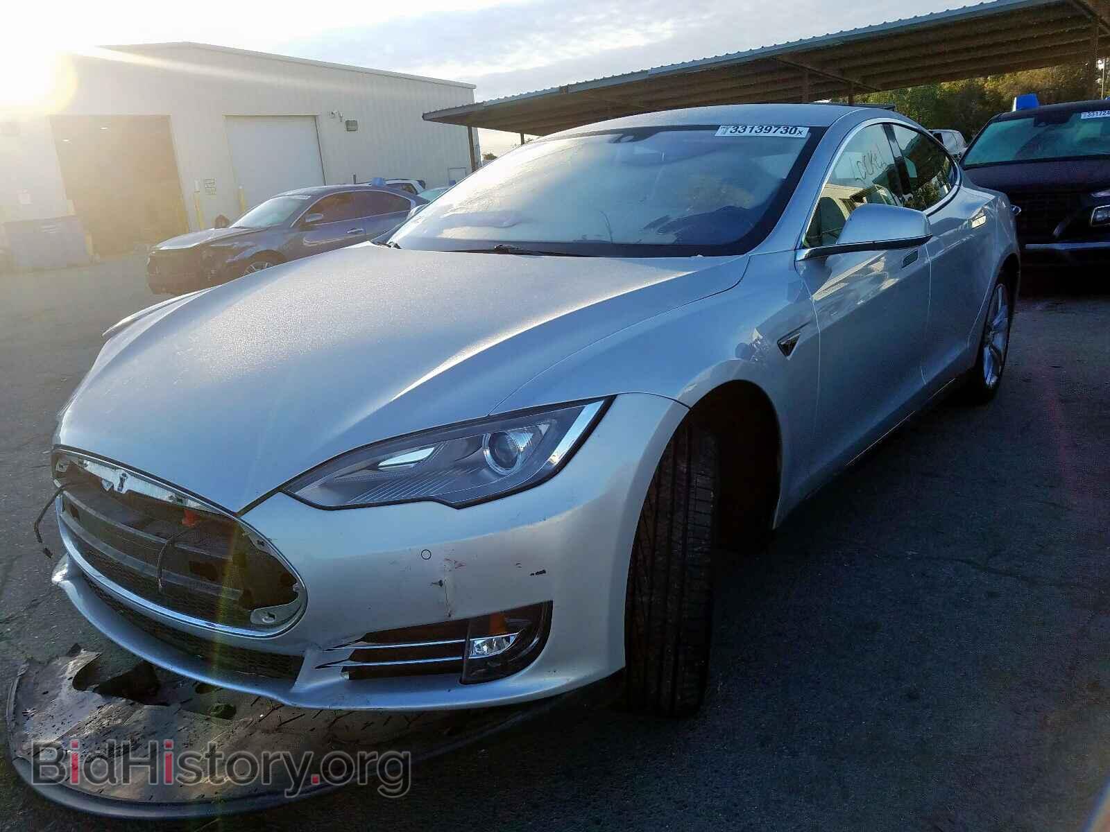 2013 TESLA MODEL S - VIN: 5YJSA1CP7DFP24313 - Фото 2