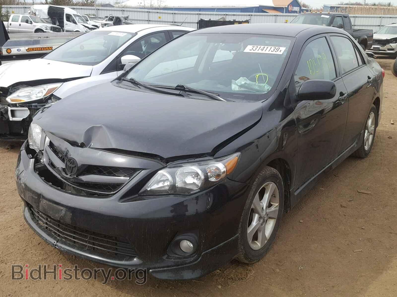2012 TOYOTA COROLLA BA - VIN: 2T1BU4EE2CC781364 - Фото 2