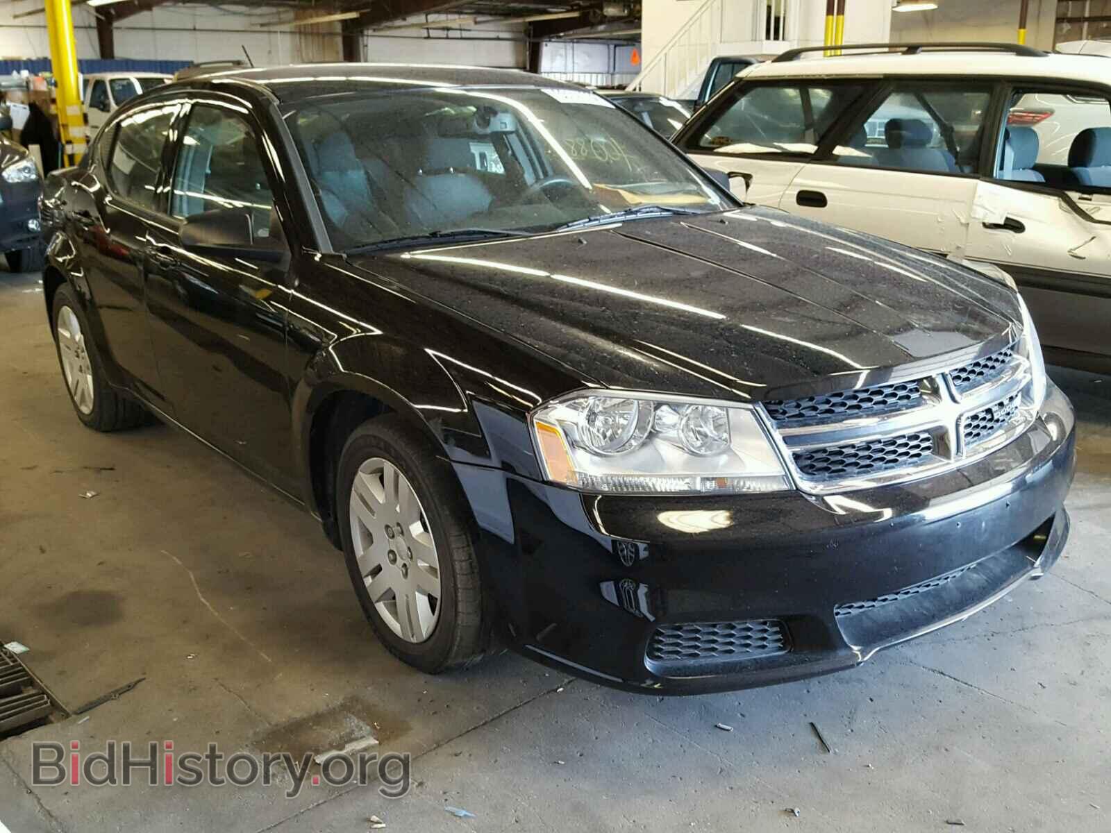 Фотография 1C3CDZAB0EN225698 - DODGE AVENGER 2014