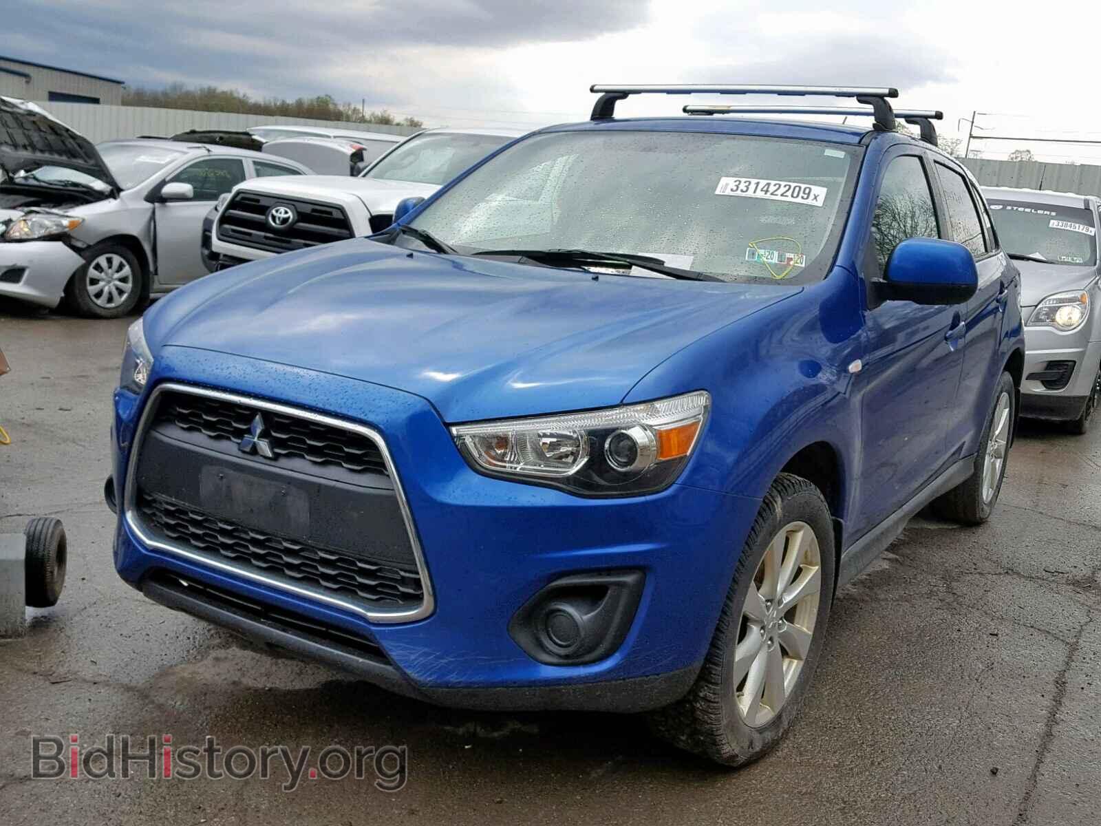 2015 MITSUBISHI OUTLANDER - VIN: 4A4AP3AW0FE044170 - Фото 2