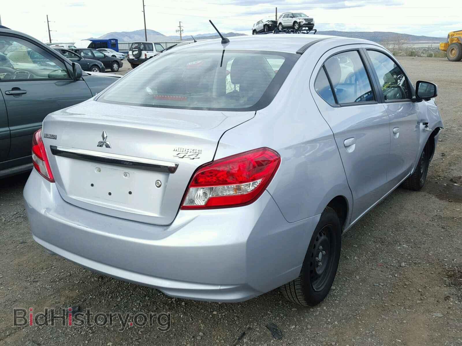 2017 MITSUBISHI MIRAGE - VIN: ML32F3FJ7HHF19428 - Фото 4