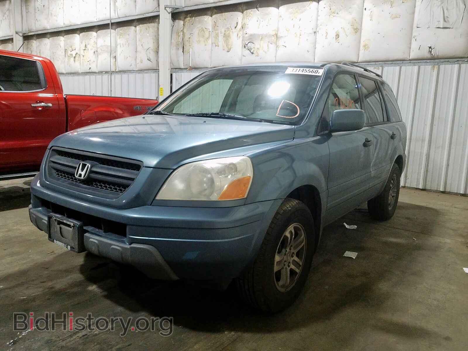 2005 HONDA PILOT - VIN: 5FNYF18545B054756 - Фото 2