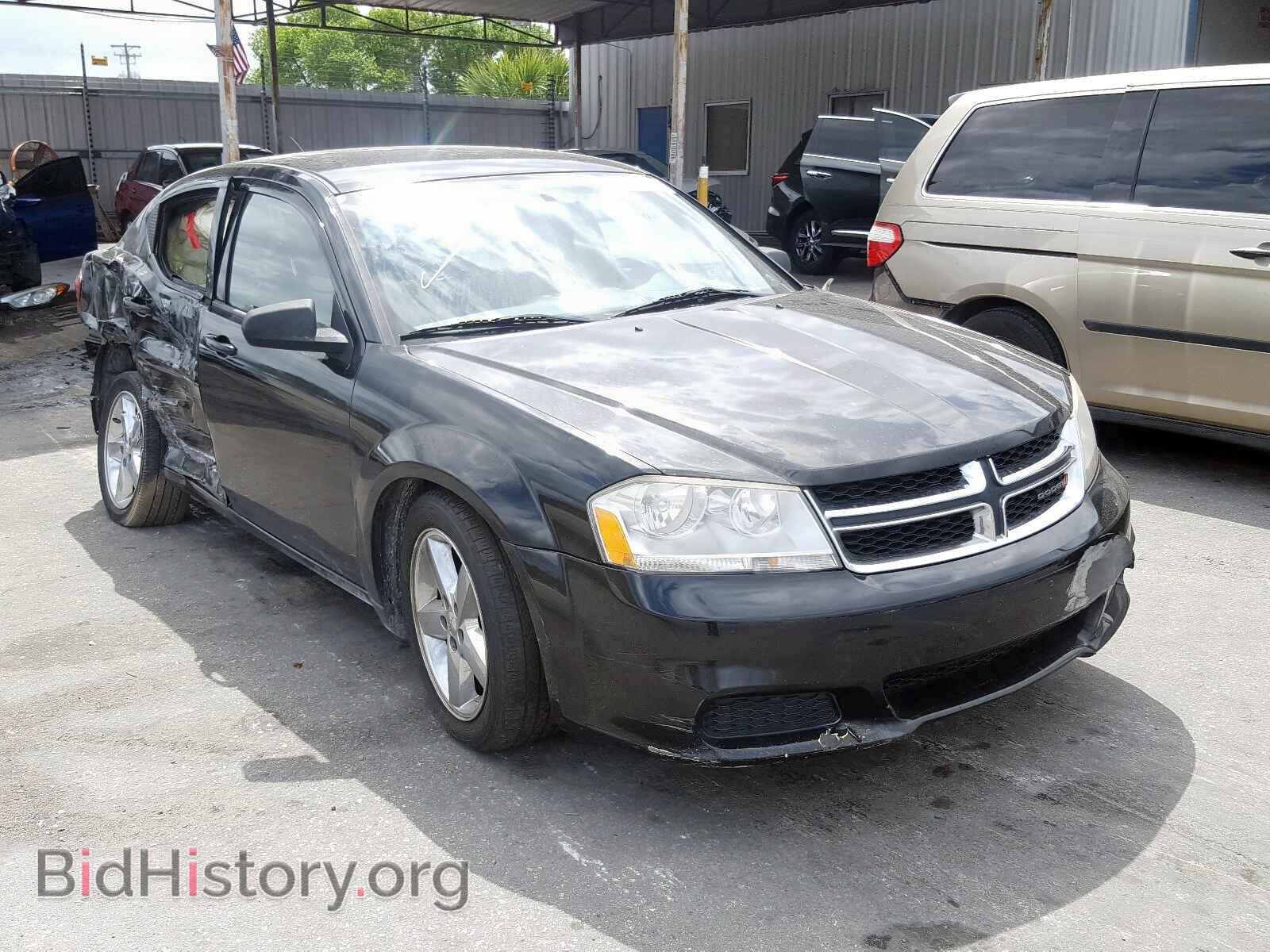 Photo 1C3CDZAB0CN232521 - DODGE AVENGER 2012