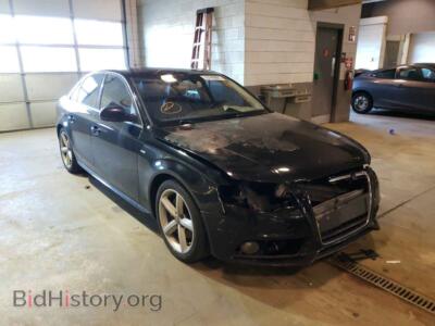 2012 Audi A4 A4 Premium, черный — VIN WAUHFAFL8CN010689, Copart