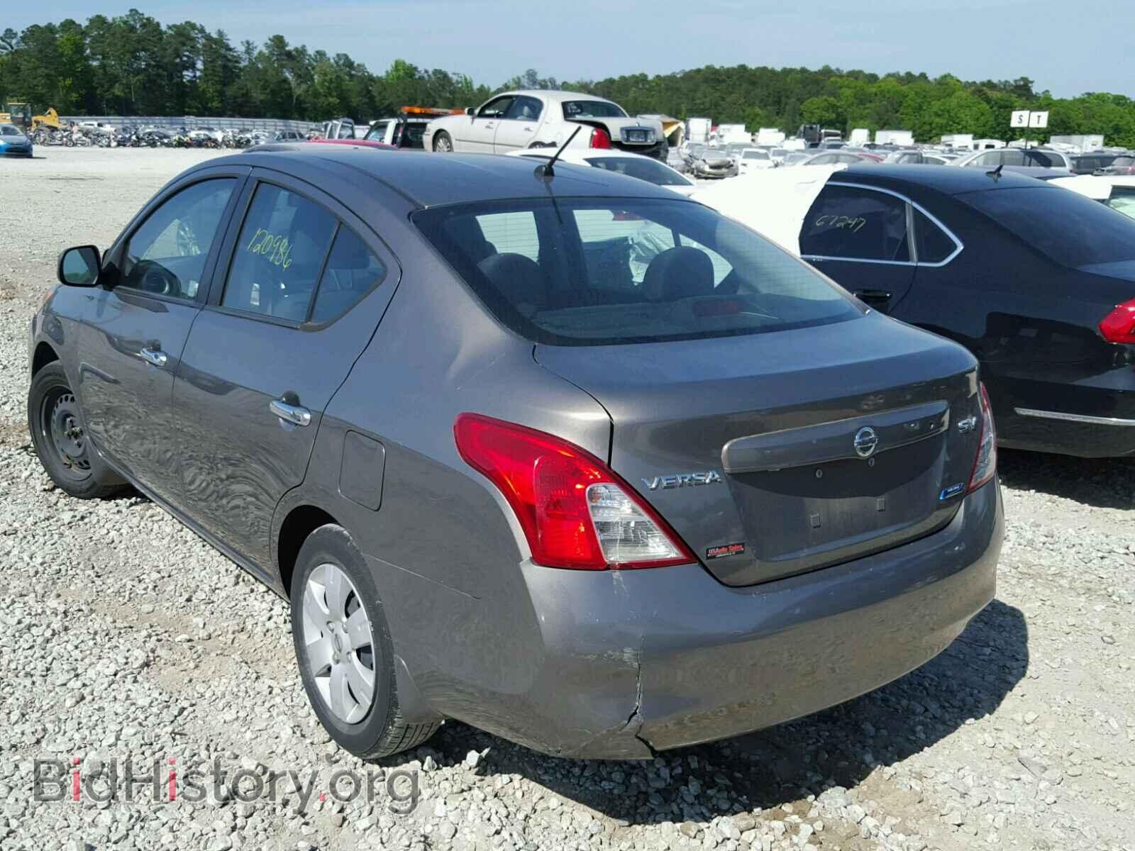 2012 NISSAN VERSA - VIN: 3N1CN7AP6CL902715 - Фото 3