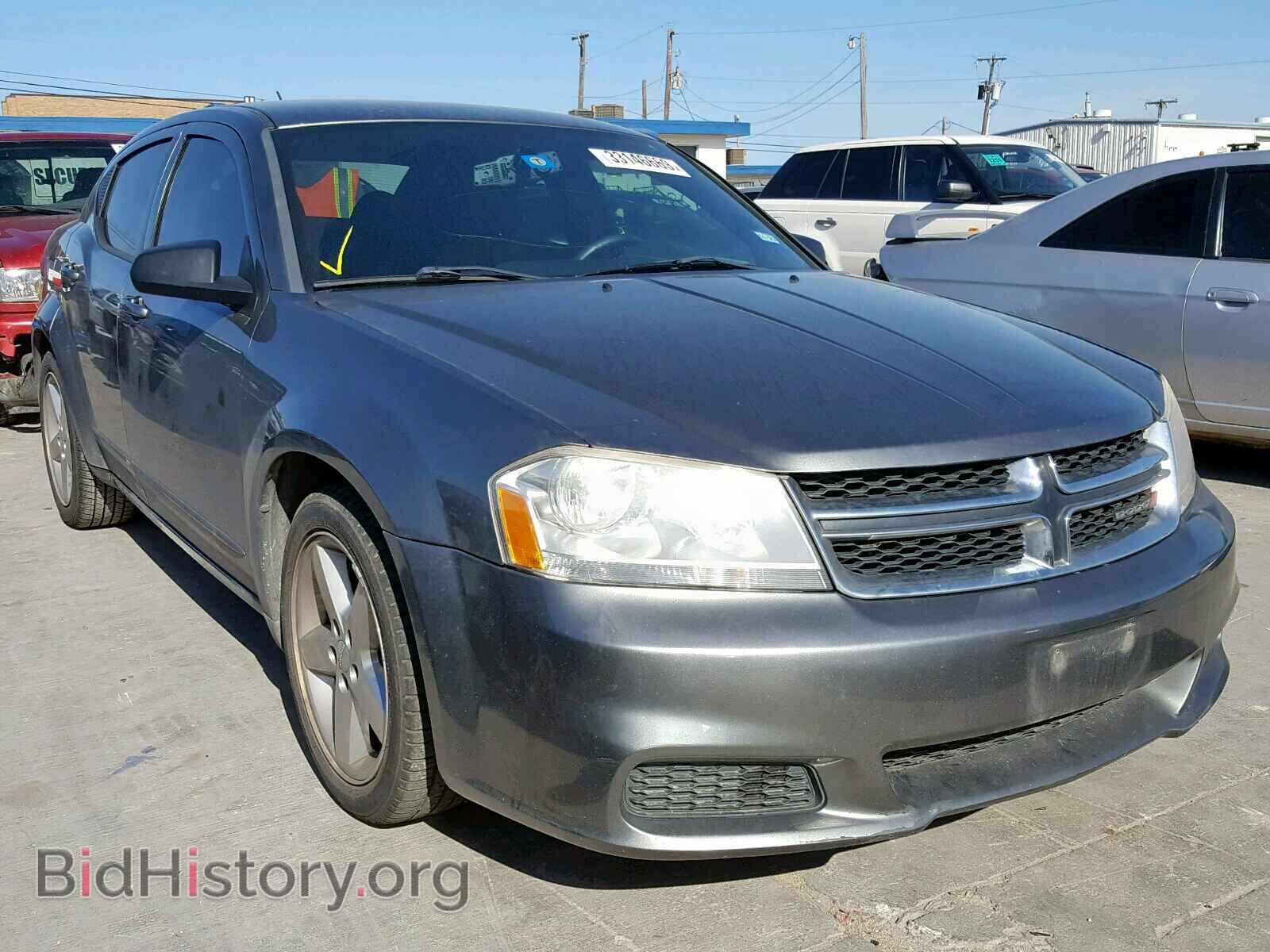 Фотография 1C3CDZAB2CN322401 - DODGE AVENGER 2012