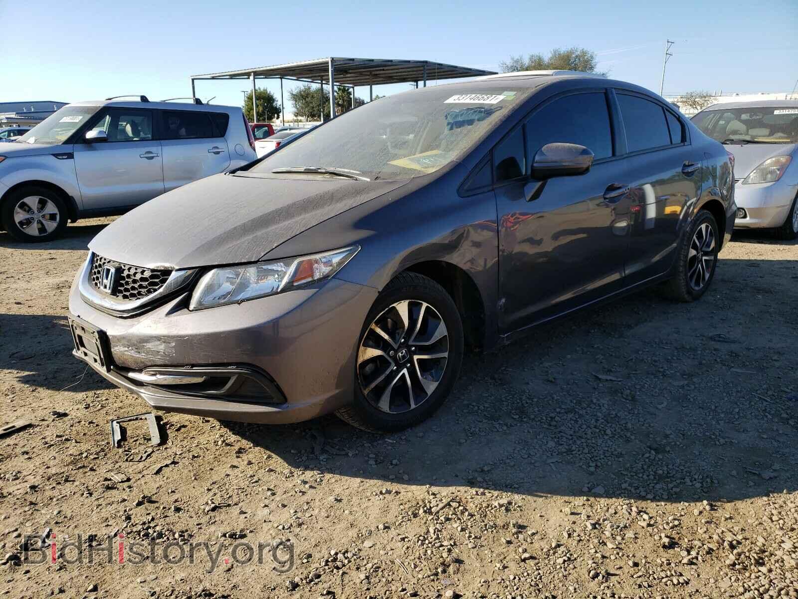 2015 HONDA CIVIC - VIN: 2HGFB2F82FH556474 - Фото 2