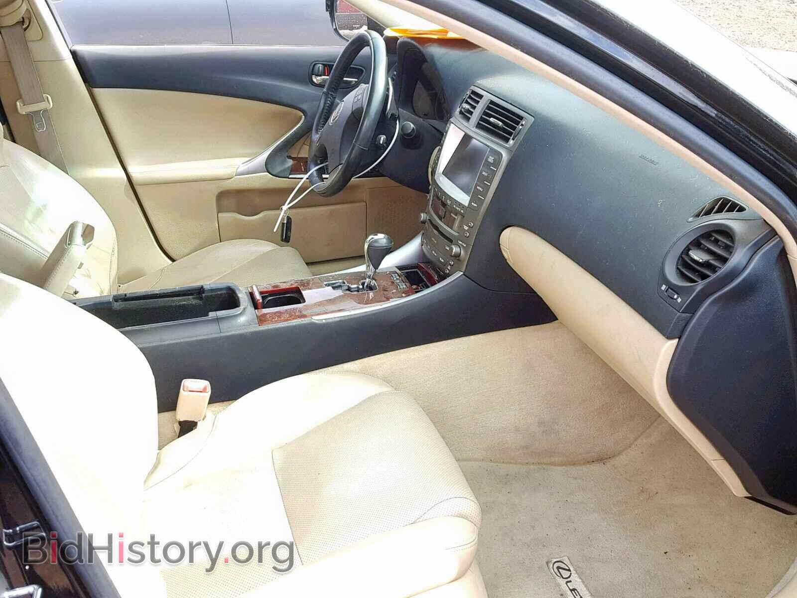 2007 LEXUS IS - VIN: JTHBE262375012492 - Фото 5