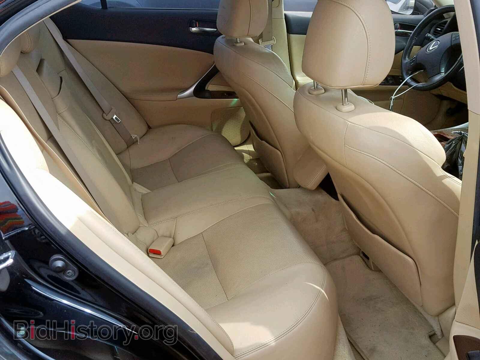 2007 LEXUS IS - VIN: JTHBE262375012492 - Фото 6