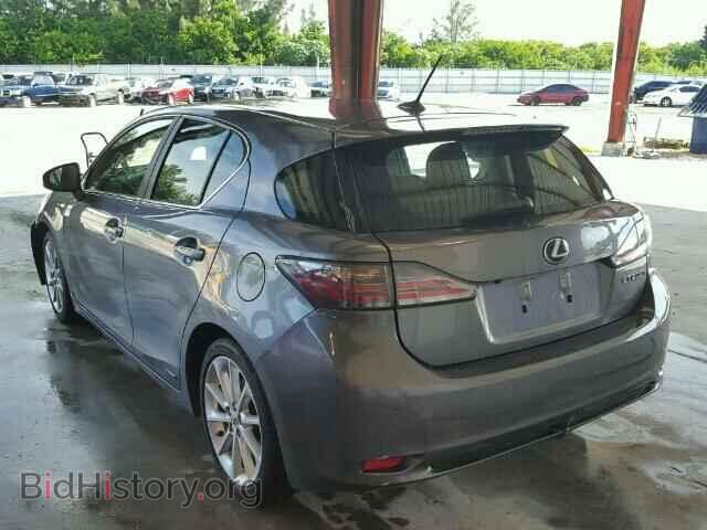 2012 LEXUS CT 200 - VIN: JTHKD5BH9C2115488 - Фото 3