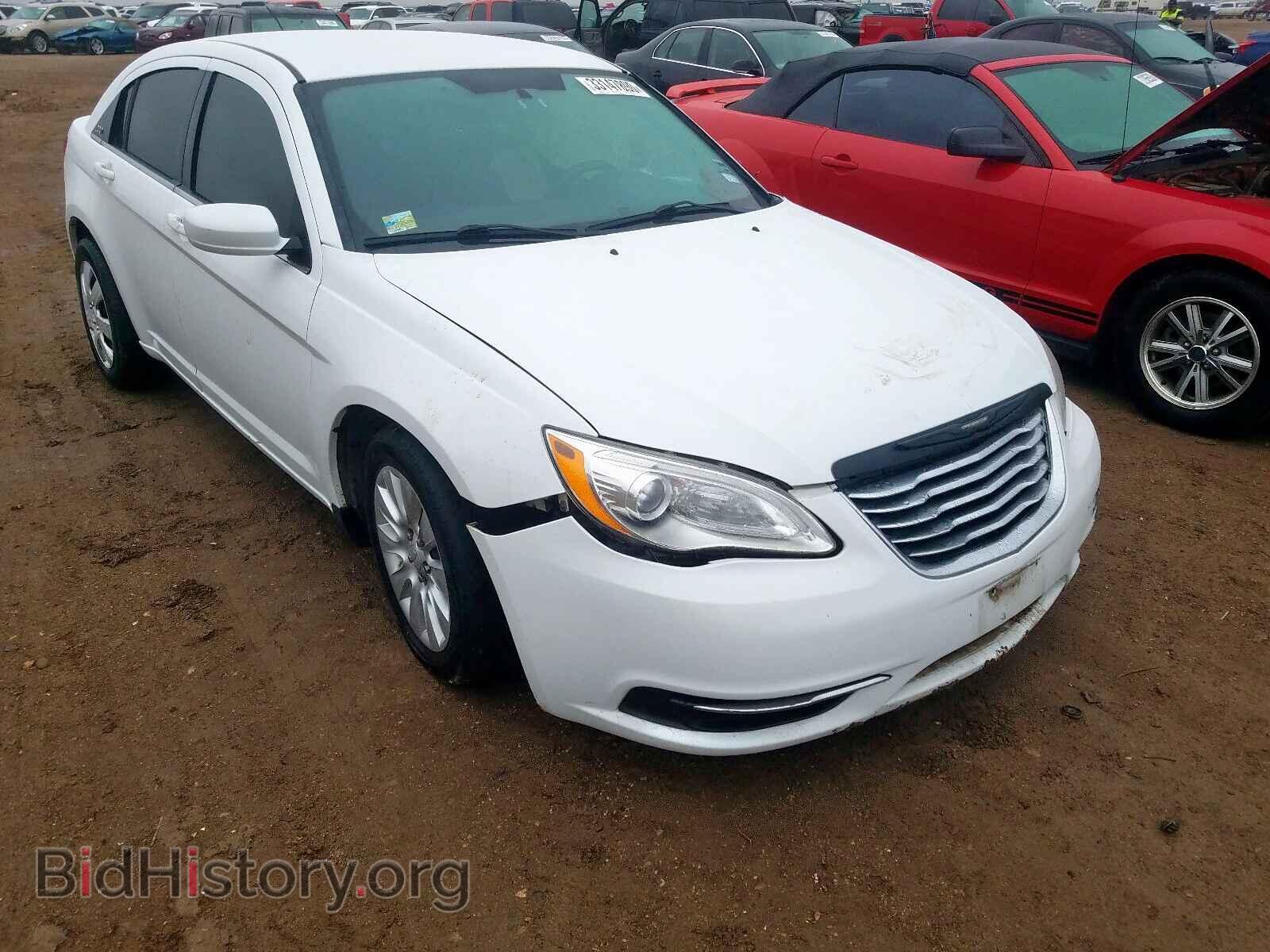 Фотография 1C3CCBAB2CN319587 - CHRYSLER 200 2012