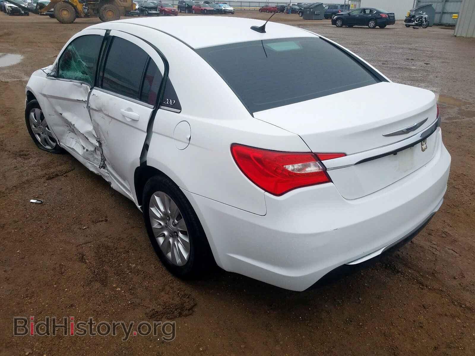 2012 CHRYSLER 200 - VIN: 1C3CCBAB2CN319587 - Фото 3
