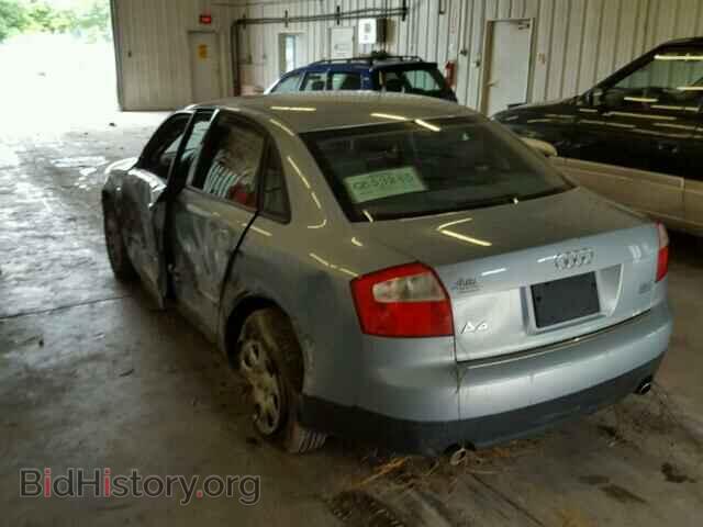 2002 AUDI A4 - VIN: WAULC68E92A312965 - Фото 3
