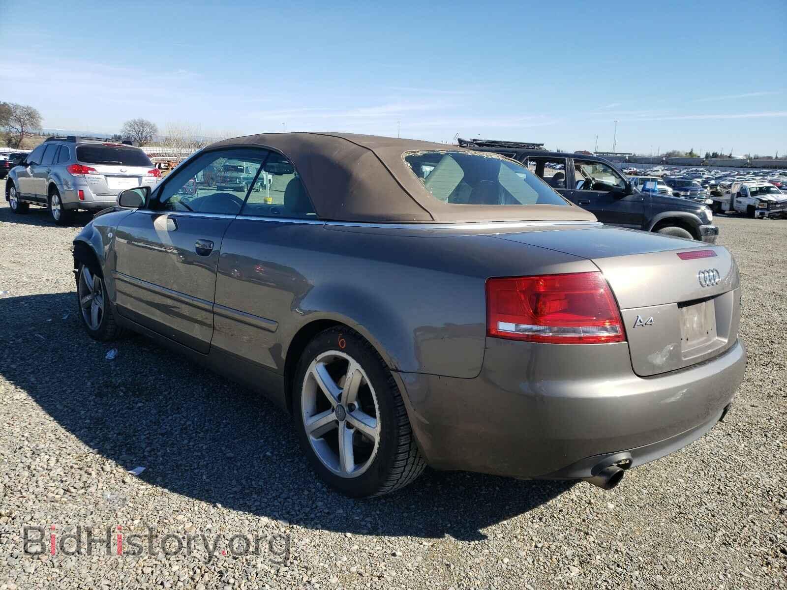 2007 AUDI A4 - VIN: WAUDH48H47K027404 - Фото 3