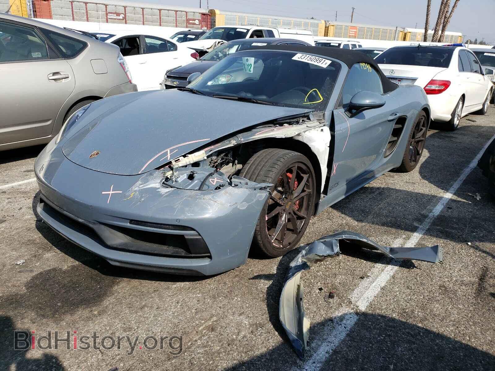 2018 PORSCHE BOXSTER - VIN: WP0CB2A84JS229455 - Фото 2