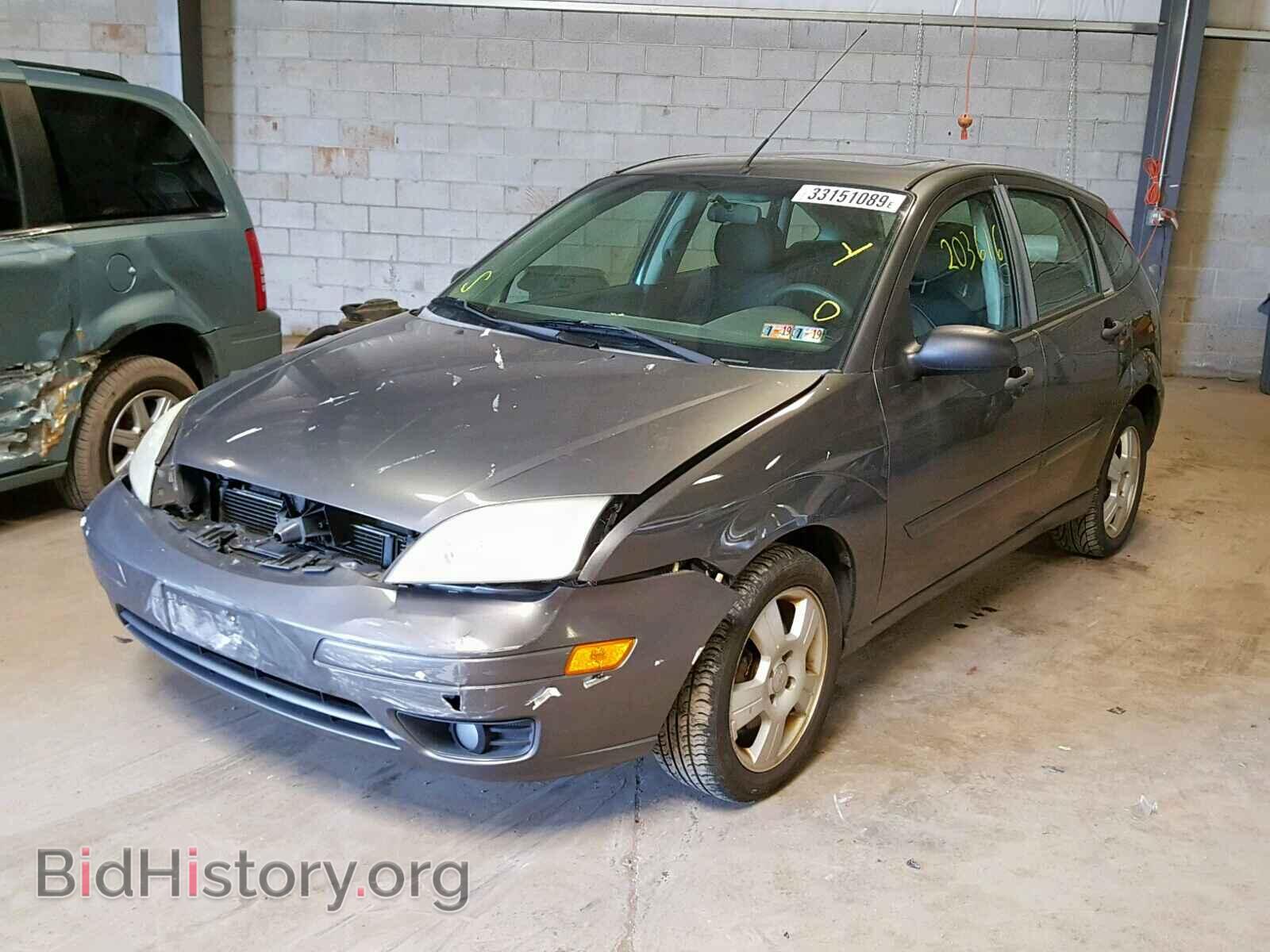 2007 FORD FOCUS - VIN: 1FAHP37N37W345179 - Фото 2