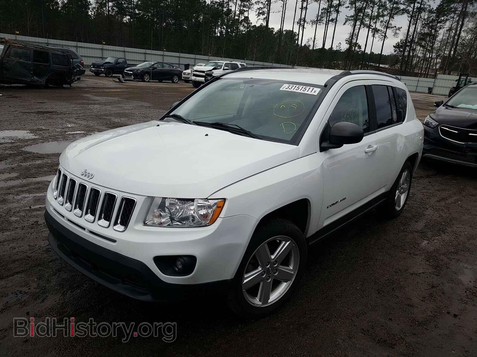 2012 JEEP COMPASS - VIN: 1C4NJCCB5CD622592 - Фото 2