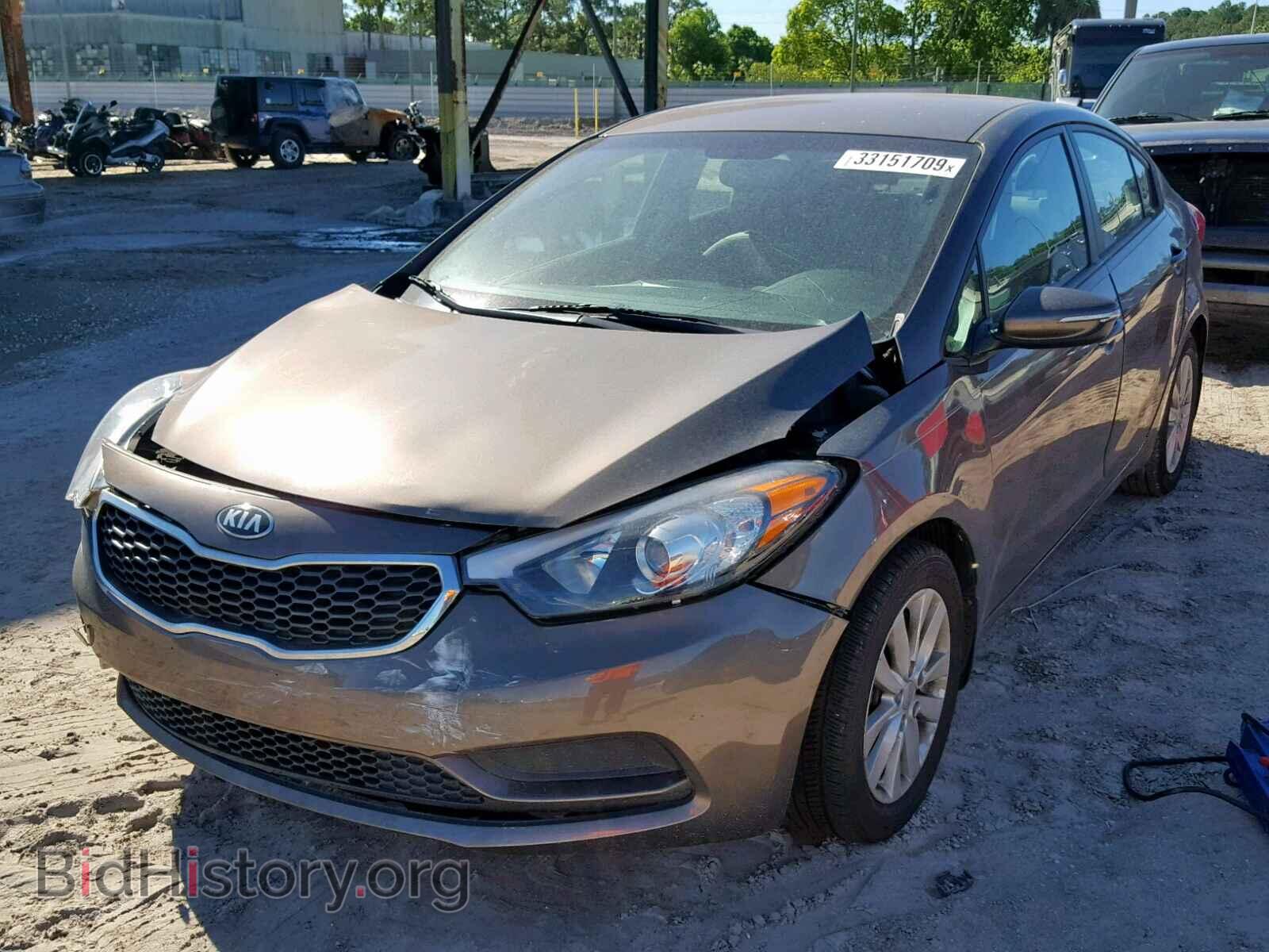 2014 KIA FORTE - VIN: KNAFX4A64E5158879 - Фото 2