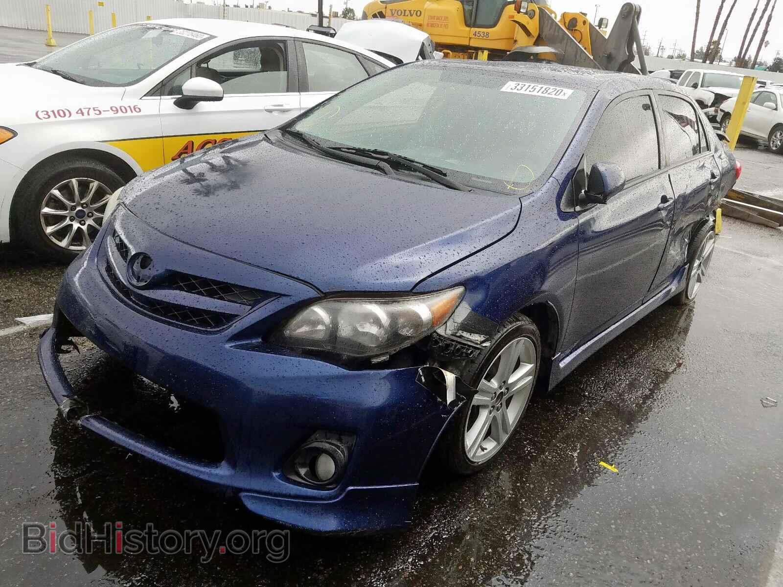 2013 TOYOTA COROLLA - VIN: 5YFBU4EE0DP212062 - Фото 2