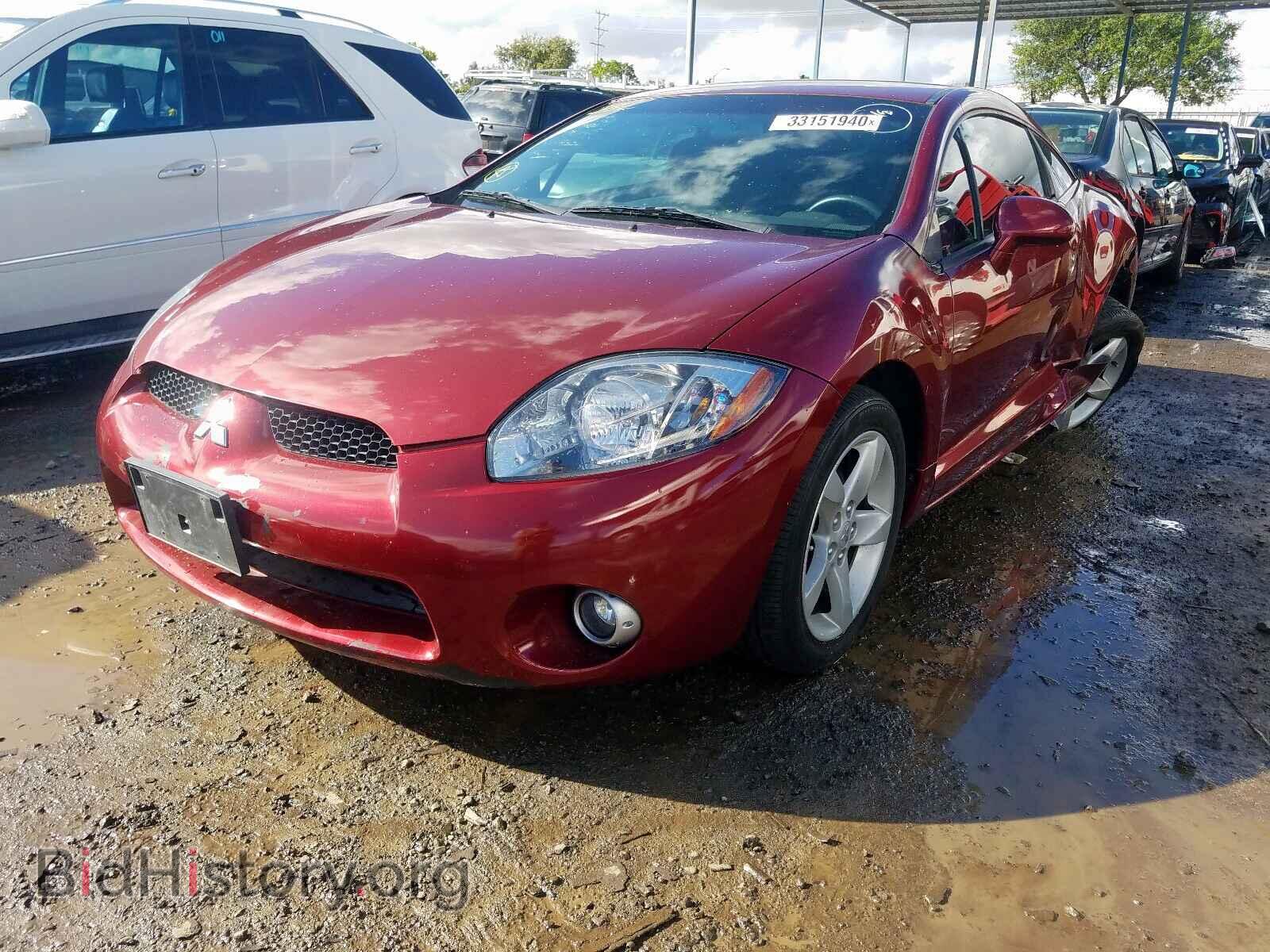 2007 MITSUBISHI ECLIPSE - VIN: 4A3AK24F67E003021 - Photo 2