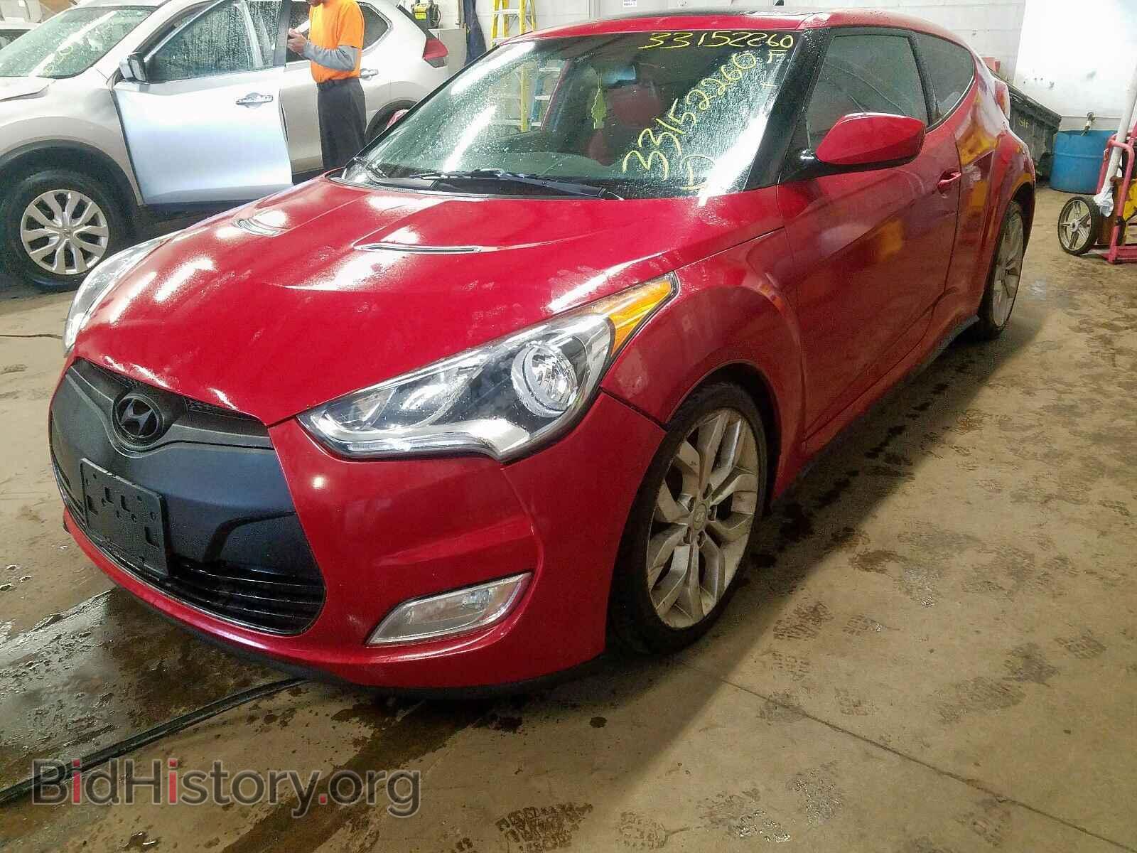 2012 HYUNDAI VELOSTER - VIN: KMHTC6AD9CU073157 - Фото 2