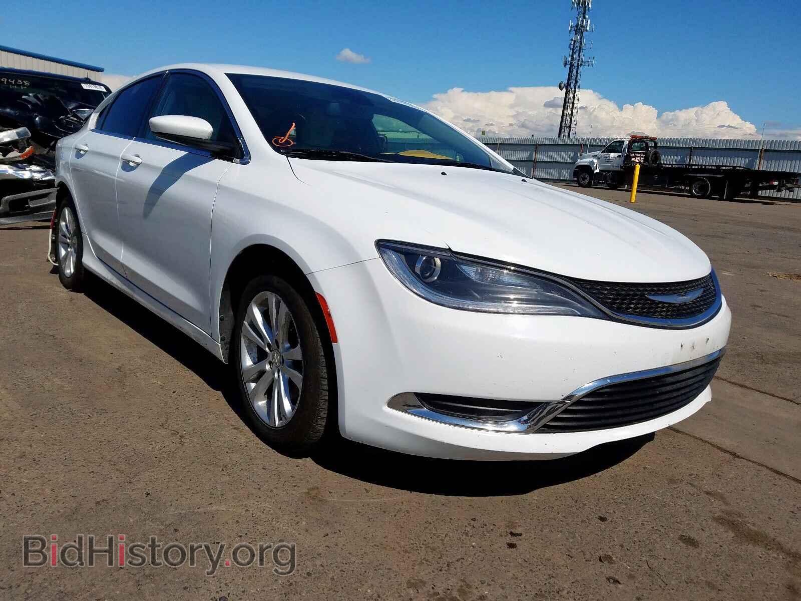 Фотография 1C3CCCAB1FN586214 - CHRYSLER 200 2015