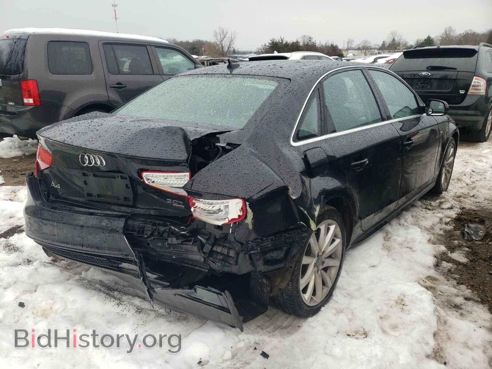 2014 AUDI A4 - VIN: WAUBFAFL3EN001424 - Фото 4