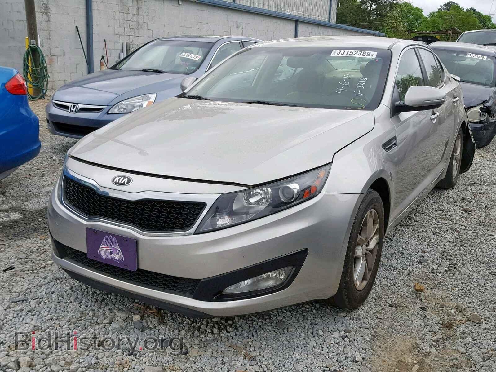 2013 KIA OPTIMA LX - VIN: KNAGM4A78D5333218 - Фото 2