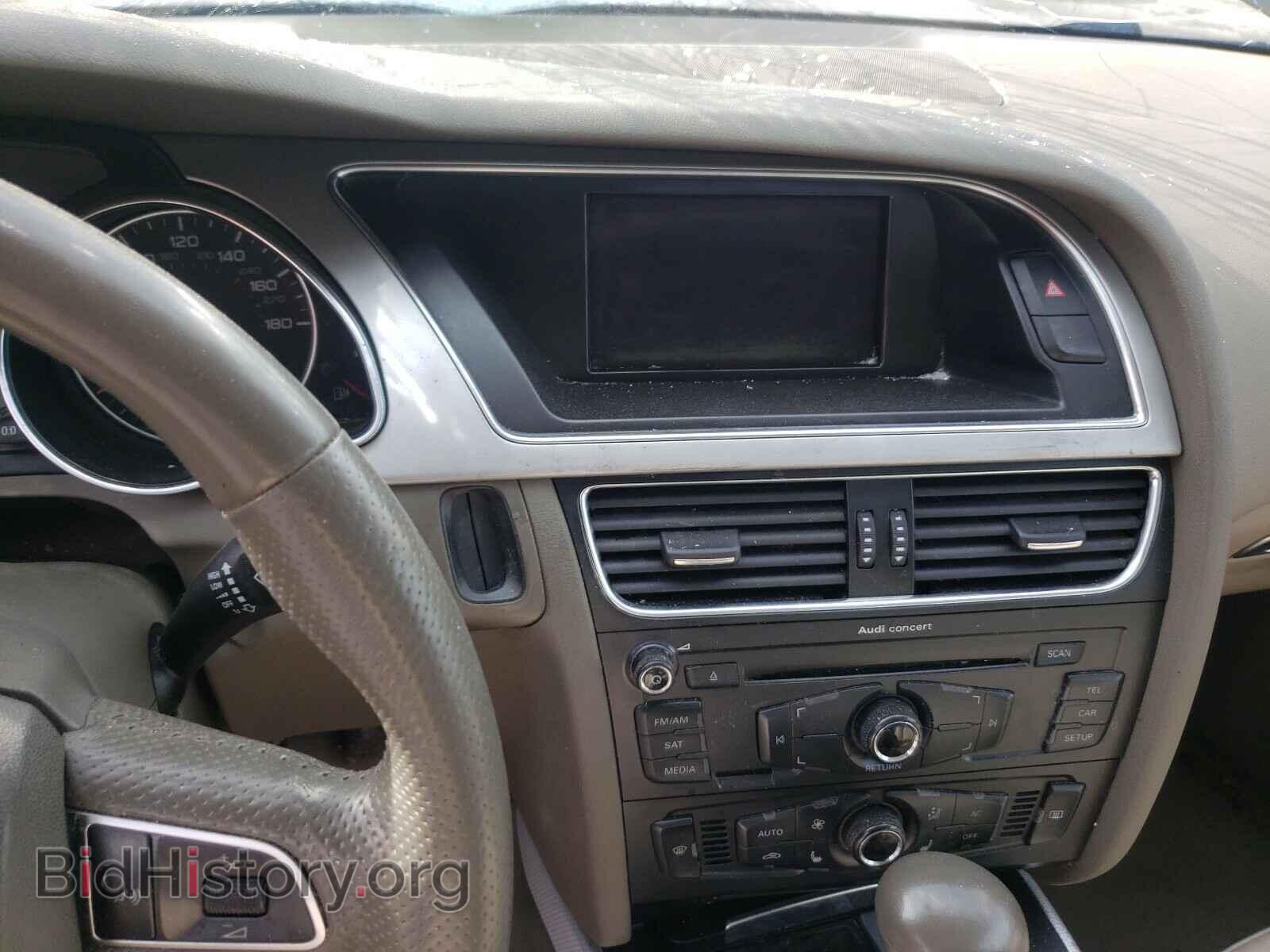 2012 AUDI A5 - VIN: WAUCFAFR6CA003231 - Фото 9